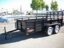 6.5' X 12'Custom Landscape Trailer Shown with Upgrade Options