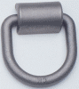 Trailer Large and Small Mounted D-Rings -raw d ring with bracket